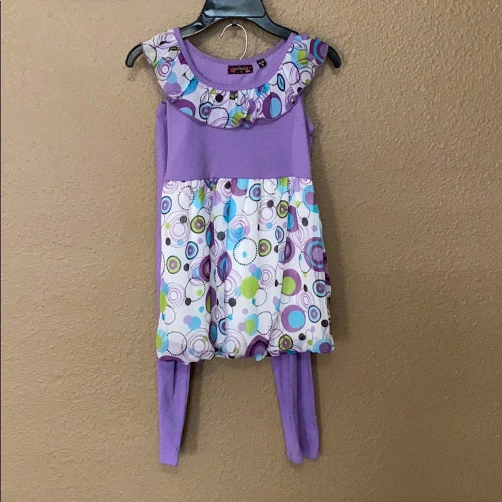 2 pc set dress and leggings